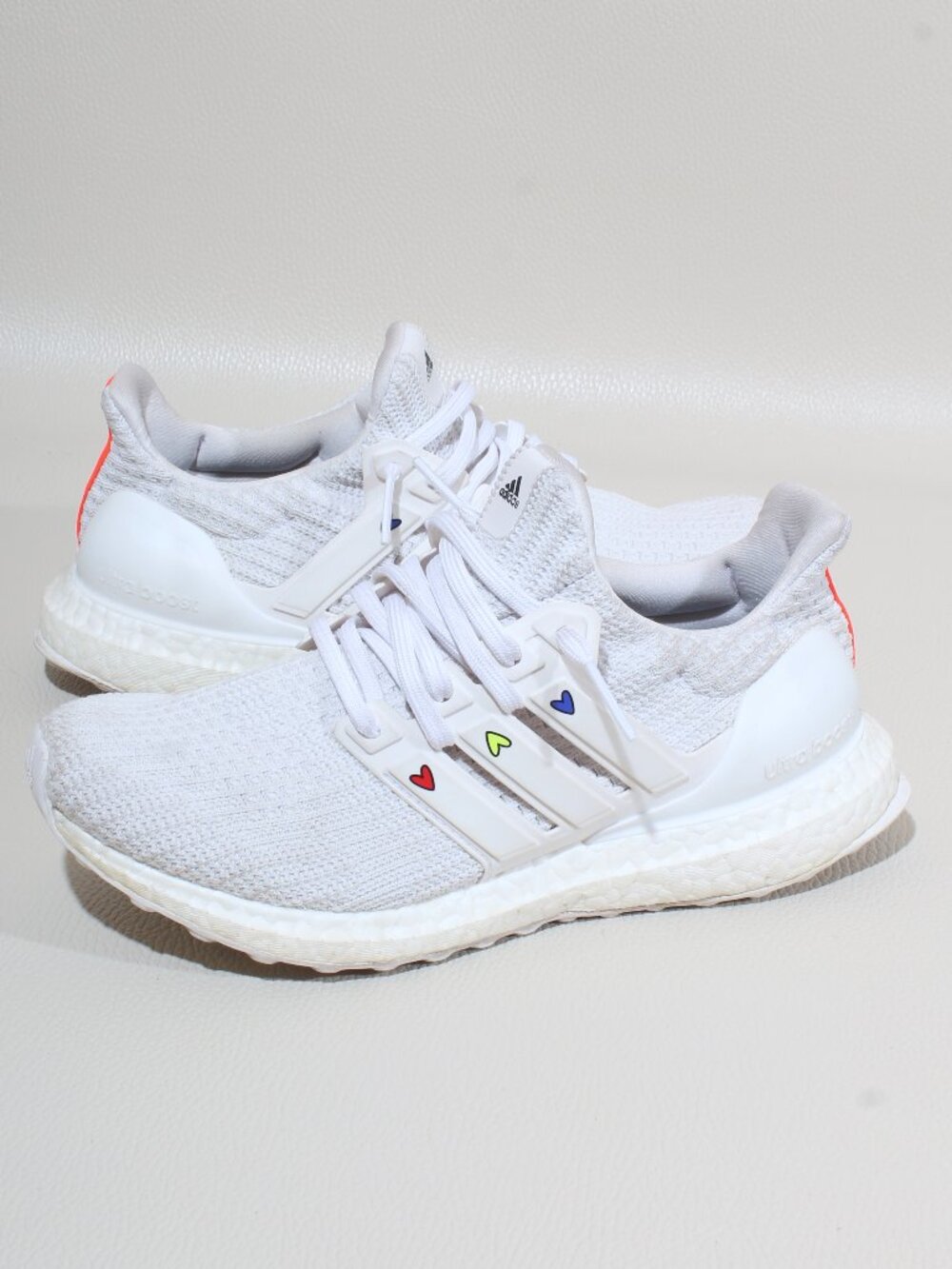 Womens adidas Ultra Boost 4.0 DNA Hearts Pack Shoes Sneakers Size 8